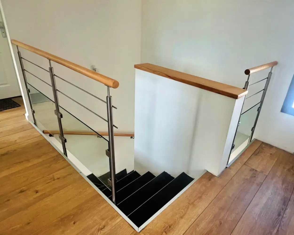 Garde-corps intérieur sur mesure sécurité escalier maison