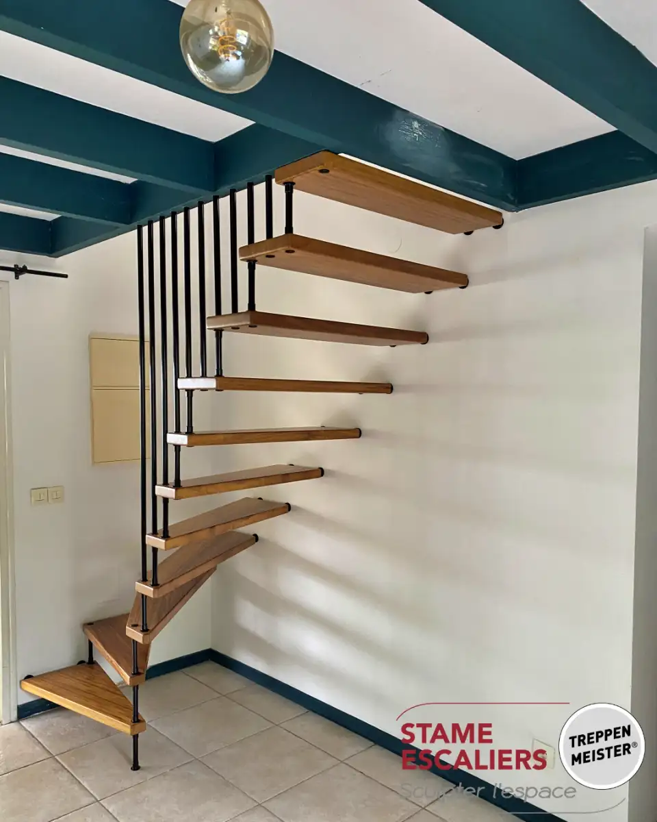 Escalier après rénovation STAME escalier La Réunion design moderne